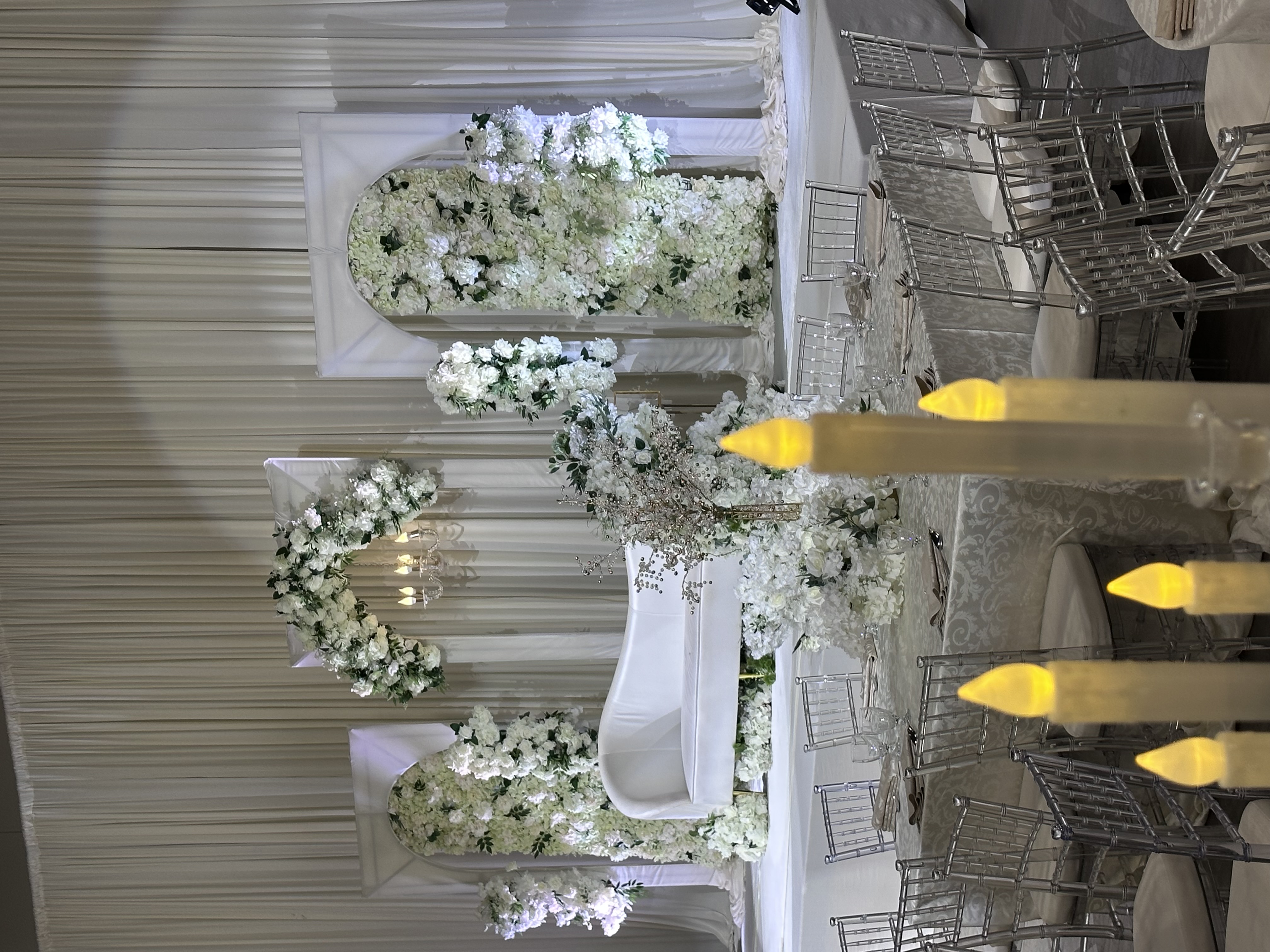 Ibiza B arranged for a polished decorated event at Palacio Event Centre